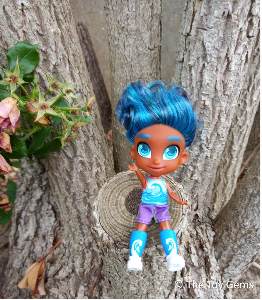 Hairdorables Boy Doll in a Tree.